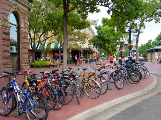 Bicycles in Boulder Bicycles in Boulder