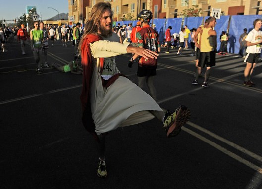 Jesus in the 2012 Bolder Boulder